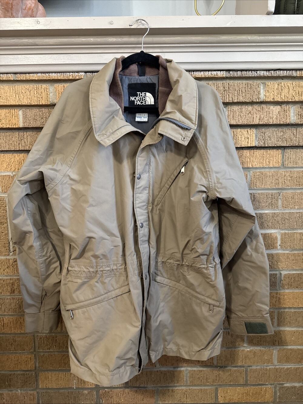 VTG North Face Gore-Tex TanJacket Size Large 90s Corpcore Hiking Parka Outdoor